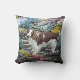 Welsh Springer Spaniel Art Gifts Kussen