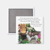 Welsh Springer Spaniel Art Gifts Magneet (Voorkant / Achterkant)
