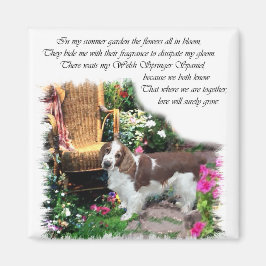 Welsh Springer Spaniel Art Gifts Magneet