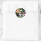 Welsh Springer Spaniel Art Gifts Ronde Sticker (Tas)