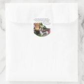 Welsh Springer Spaniel Art Gifts Ronde Sticker (Tas)