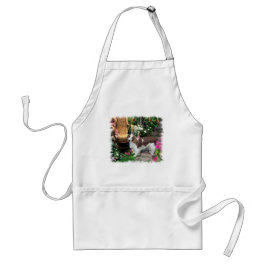 Welsh Springer Spaniel Art Gifts Standaard Schort