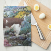 Welsh Springer Spaniel Art Gifts Theedoek (Quarter Fold)