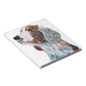 Welsh Springer Spaniel Art Notitieblok (Schuin)