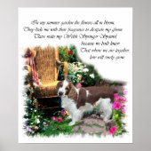 Welsh Springer Spaniel Art Print (Voorkant)