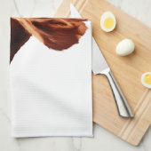 Welsh Springer Spaniel Art Theedoek (Quarter Fold)