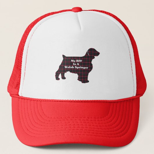 Welsh Springer SPANIEL BFF Trucker Pet (Voorkant)