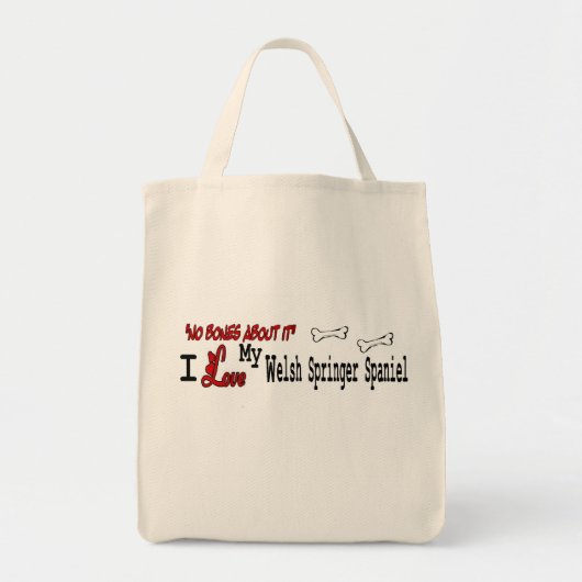 Welsh Springer Spaniel Cadeaus Tote Bag (Voorkant)