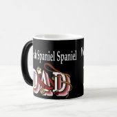 Welsh Springer Spaniel Dad Gifts Magische Mok (Voorkant links)