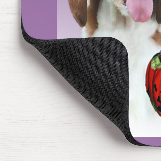 Welsh Springer Spaniel Halloween Snoep Muismat (Hoek)