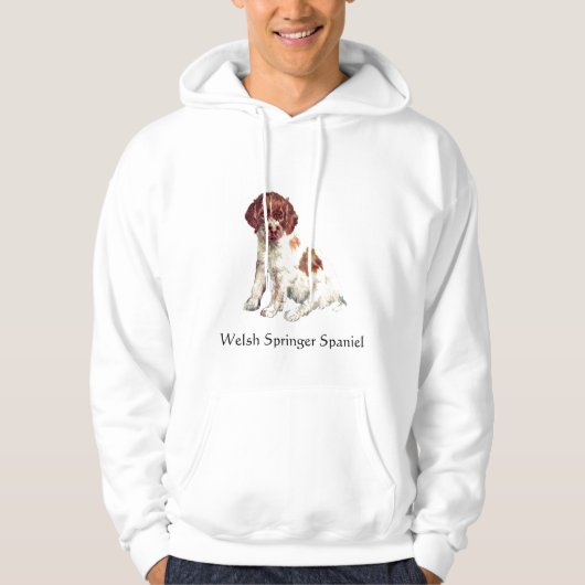 Welsh Springer Spaniel Hoodie (Voorkant)