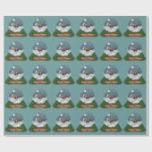 Welsh Springer Spaniel Kerstmis Cadeaupapier (Vlak)