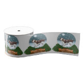 Welsh Springer Spaniel Kerstmis Grosgrain Lint (Spoel)
