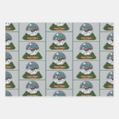 Welsh Springer Spaniel Kerstmis Inpakpapier Vel (Voorkant 2)