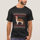 Welsh Springer Spaniel Kerstmis T-shirt (Voorkant)