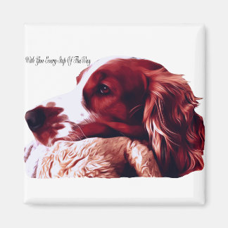 Welsh Springer Spaniel Love Magneet