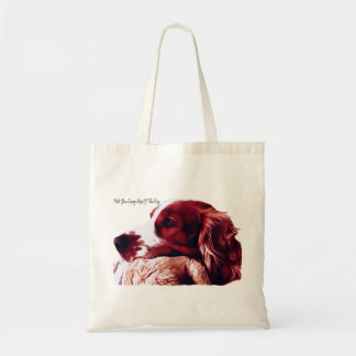 Welsh Springer Spaniel Love Tote Bag