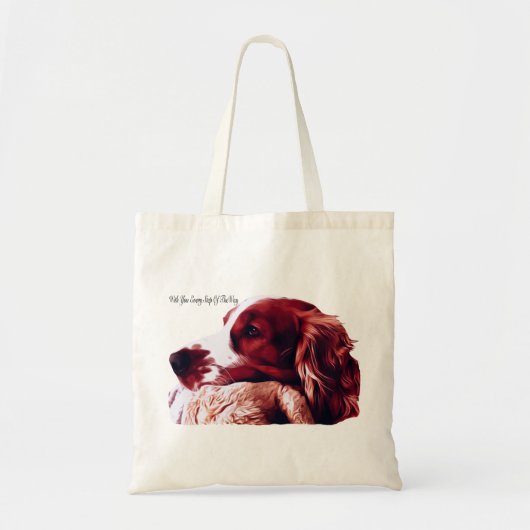 Welsh Springer Spaniel Love Tote Bag (Voorkant)