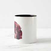 Welsh Springer Spaniel Love Tweekleurige Koffiemok (Center)