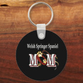 Welsh Springer Spaniel Ma Gifts Sleutelhanger (Voorkant)