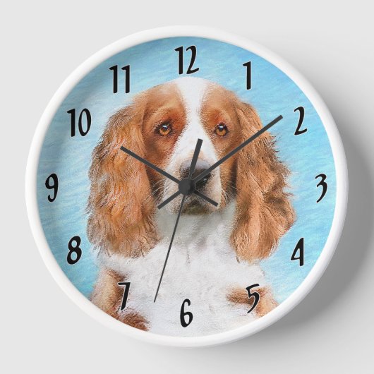 Welsh Springer Spaniel Painting - Original Dog Art (Voorkant)