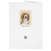 Welsh Springer Spaniel Painting - Original Dog Art (Achterkant)