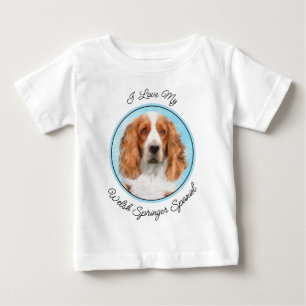 Welsh Springer Spaniel Painting - Original Dog Art