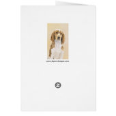 Welsh Springer Spaniel Painting - Original Dog Art (Achterkant)