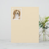 Welsh Springer Spaniel Painting - Original Dog Art (Staand voorkant)