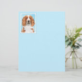 Welsh Springer Spaniel Painting - Original Dog Art (Staand voorkant)