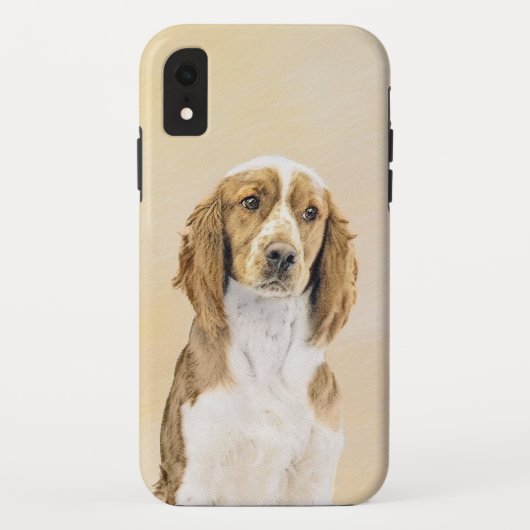 Welsh Springer Spaniel Painting - Original Dog Art Case-Mate iPhone Case (Achterkant)