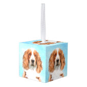 Welsh Springer Spaniel Painting - Original Dog Art Decoratie (Achter hoekig)