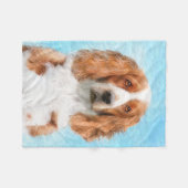 Welsh Springer Spaniel Painting - Original Dog Art Fleece Deken (Voorkant (Horizontaal))