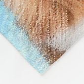 Welsh Springer Spaniel Painting - Original Dog Art Fleece Deken (Hoek)