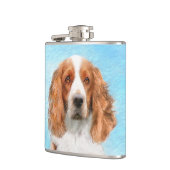 Welsh Springer Spaniel Painting - Original Dog Art Heupfles (Links)