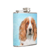 Welsh Springer Spaniel Painting - Original Dog Art Heupfles (Rechts)