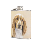 Welsh Springer Spaniel Painting - Original Dog Art Heupfles (Links)