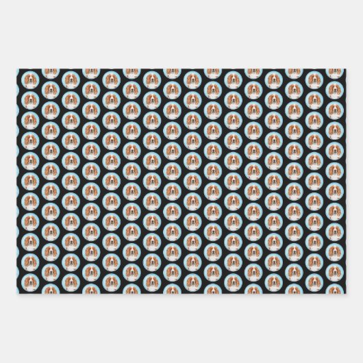 Welsh Springer Spaniel Painting - Original Dog Art Inpakpapier Vel (Voorkant 3)