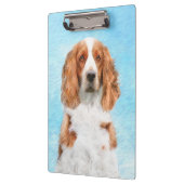 Welsh Springer Spaniel Painting - Original Dog Art Klembord (Links)