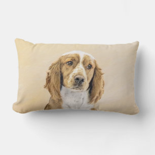Welsh Springer Spaniel Painting - Original Dog Art Kussen