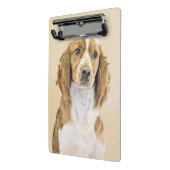 Welsh Springer Spaniel Painting - Original Dog Art Mini Klembord (Angled2)