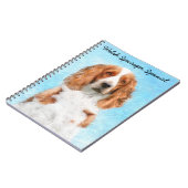 Welsh Springer Spaniel Painting - Original Dog Art Notitieboek (Linkerzijde)