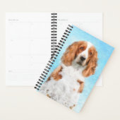 Welsh Springer Spaniel Painting - Original Dog Art Planner (Display)