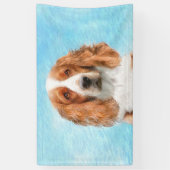 Welsh Springer Spaniel Painting - Original Dog Art Spandoek (Verticaal)