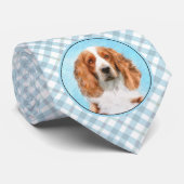 Welsh Springer Spaniel Painting - Original Dog Art Stropdas (Opgerold)