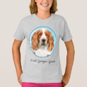 Welsh Springer Spaniel Painting - Original Dog Art T-shirt (Voorkant)