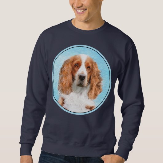Welsh Springer Spaniel Painting - Original Dog Art Trui (Voorkant)