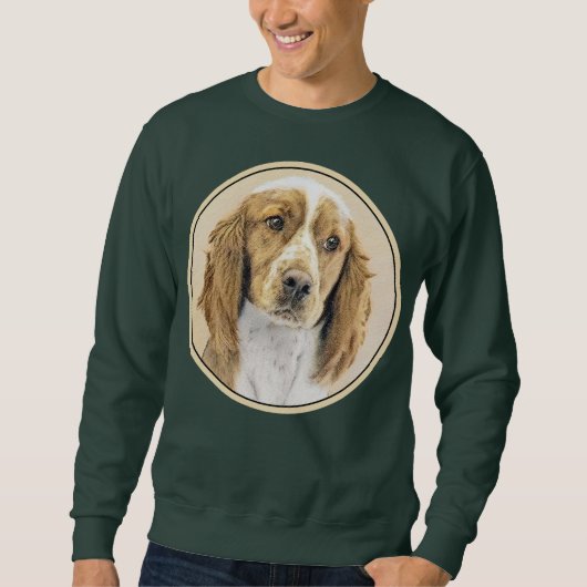 Welsh Springer Spaniel Painting - Original Dog Art Trui (Voorkant)