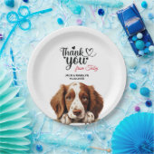 Welsh Springer Spaniel Papieren Bordje (Feest)