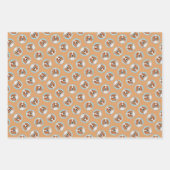 Welsh Springer Spaniel Schilderen Originele Hond A Inpakpapier Vel (Voorkant 3)